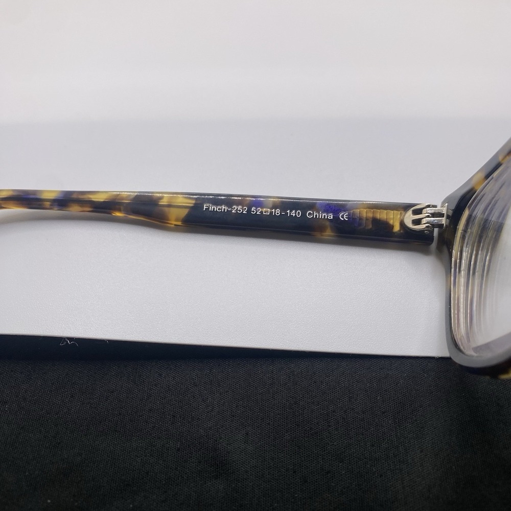 Warby Parker Eyeglasses FRAME ONLY Finch-252 52-18-140 Brown Tortoise 834 - Picture 14 of 14